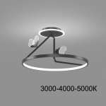 Потолочная люстра BABETTA CH E D40 Black Трехцветный свет ImperiumLoft 223678-23