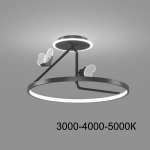 Потолочная люстра BABETTA CH E D50 Black Трехцветный свет ImperiumLoft 223679-23