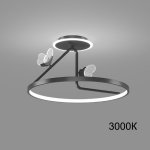 Потолочная люстра BABETTA CH E D50 Black 3000К ImperiumLoft 223680-23