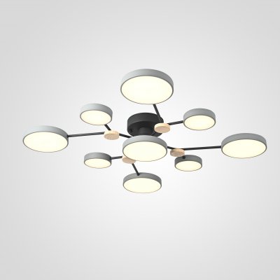 Потолочная люстра GAMMA D98 Grey ImperiumLoft 223766-23