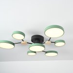 Потолочная люстра GAMMA D88 Green ImperiumLoft 223771-23