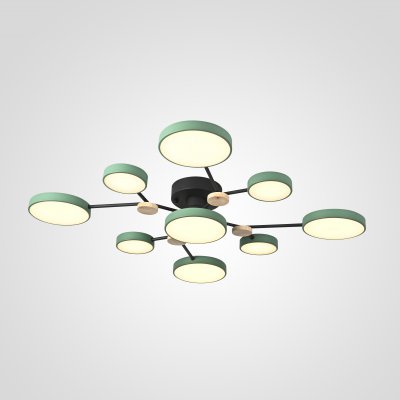 Потолочная люстра GAMMA D98 Green ImperiumLoft 223772-23