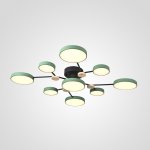 Потолочная люстра GAMMA D98 Green ImperiumLoft 223772-23