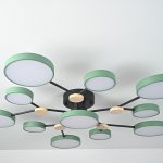 Потолочная люстра GAMMA D102 Green ImperiumLoft 223773-23