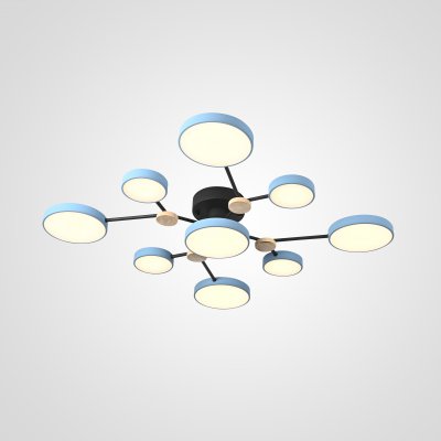 Потолочная люстра GAMMA D98 Blue ImperiumLoft 223775-23