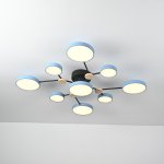 Потолочная люстра GAMMA D98 Blue ImperiumLoft 223775-23