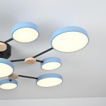 Потолочная люстра GAMMA D102 Blue ImperiumLoft 223776-23