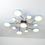Потолочная люстра GAMMA D102 Blue ImperiumLoft 223776-23