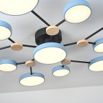 Потолочная люстра GAMMA D102 Blue ImperiumLoft 223776-23