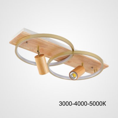 Потолочный светильник DIDRIKA L45 Light Brown Трехцветный свет ImperiumLoft 223834-23