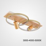 Потолочный светильник DIDRIKA L45 Light Brown Трехцветный свет ImperiumLoft 223834-23