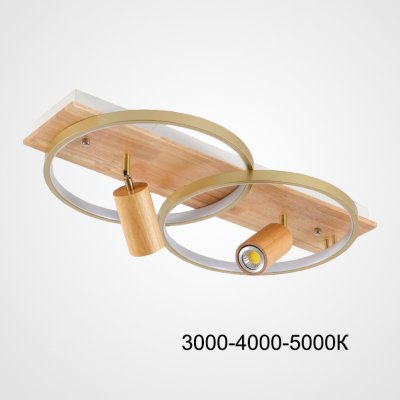 Потолочный светильник DIDRIKA L55 Light Brown Трехцветный свет ImperiumLoft 223836-23