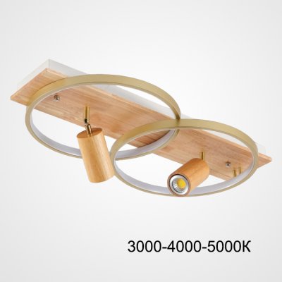 Потолочный светильник DIDRIKA L65 Light Brown Трехцветный свет ImperiumLoft 223838-23
