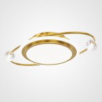 Потолочный светильник AMATIUS D50 Brass ImperiumLoft 223892-23