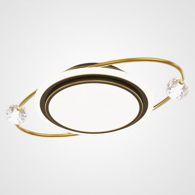 Потолочный светильник AMATIUS D50 Black ImperiumLoft 223895-23