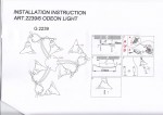 Люстра потолочная Odeon light 2239/6 MIA