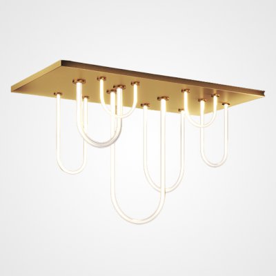 Потолочная люстра HILARY B L120 Brass ImperiumLoft 223922-23