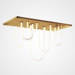 Потолочная люстра HILARY B L120 Brass ImperiumLoft 223922-23