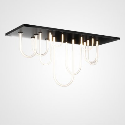 Потолочная люстра HILARY B L150 Black ImperiumLoft 223925-23