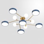 Потолочная люстра MARTA L11 Blue ImperiumLoft 223930-23