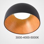 Потолочный светильник NORDA A Black Трехцветный свет ImperiumLoft 224011-23