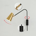 Настенный светильник VERINA Black ImperiumLoft 224055-23