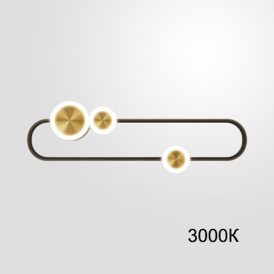 Настенный светильник LAKKA WALL L60 3000К ImperiumLoft 224069-23