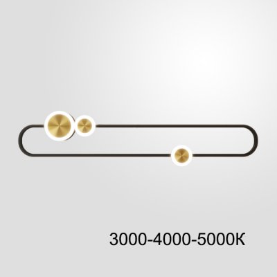 Настенный светильник LAKKA WALL L100 Трехцветный свет ImperiumLoft 224074-23