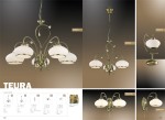 Настольная лампа Odeon light 2240/1T TEURA