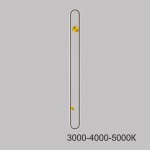 Настенный светильник LIA H150 Трехцветный свет ImperiumLoft 224134-23