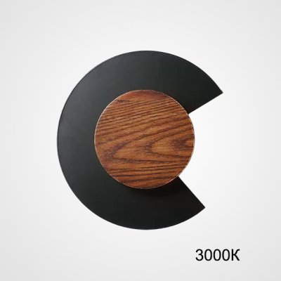 Настенный светильник COOKIE Dark Brown Black 3000К ImperiumLoft 224184-23