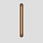 Настенный светильник DART H80 Dark brown ImperiumLoft 224199-23
