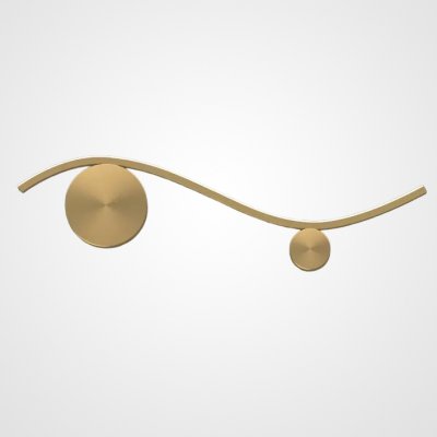 Настенный светильник TEMP L60 Brass ImperiumLoft 224270-23