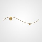 Настенный светильник TEMP L130 Brass ImperiumLoft 224273-23