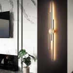 Настенный светильник GULL B H94 Brass ImperiumLoft 224308-23