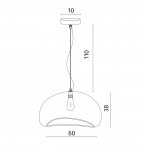 Подвесной светильник Divinare SCANDY 2245/06 SP-1