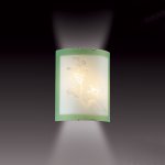 Светильник Сонекс 2245 зеленый/хром Sakura