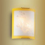 Светильник Сонекс 2247 желтый/хром Sakura