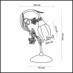 Настольная лампа Odeon light 2252/1T AMELI