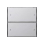 Gira F100 Бел глянц Настенный сверхплоский радиопередатчик двухканальный (G2252112)