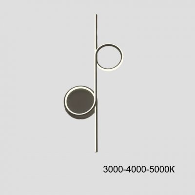 Настенный светильник DONATA B H60 Black Трехцветный свет ImperiumLoft 226335-23
