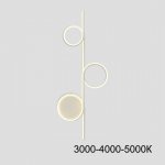 Настенный светильник DONATA С H80 White Трехцветный свет ImperiumLoft 226341-23