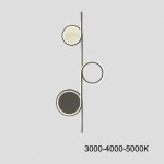 Настенный светильник DONATA С H60 Black Трехцветный свет ImperiumLoft 226343-23