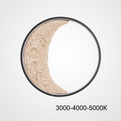 Настенный светильник COSMOS WANING MOON D60 Трехцветный свет ImperiumLoft 226357-23