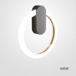 Настенный светильник GINA WALL D20 Black 4000К ImperiumLoft 226387-23