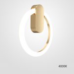 Настенный светильник GINA WALL D20 Brass 4000К ImperiumLoft 226393-23