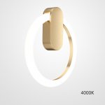 Настенный светильник GINA WALL D40 Brass 4000К ImperiumLoft 226397-23