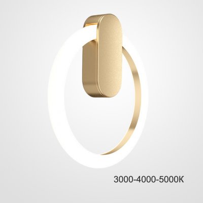 Настенный светильник GINA WALL D40 Brass Трехцветный свет ImperiumLoft 226398-23 Настенный светильник GINA WALL D40 Brass Трехцветный свет ImperiumLoft 226398-23