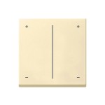 Gira S-55 Крем глянц Накладка светорегулятора 2-х канального нажимного (G226401)