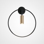 Настенный светильник VELMA D28 Black Gold ImperiumLoft 226414-23